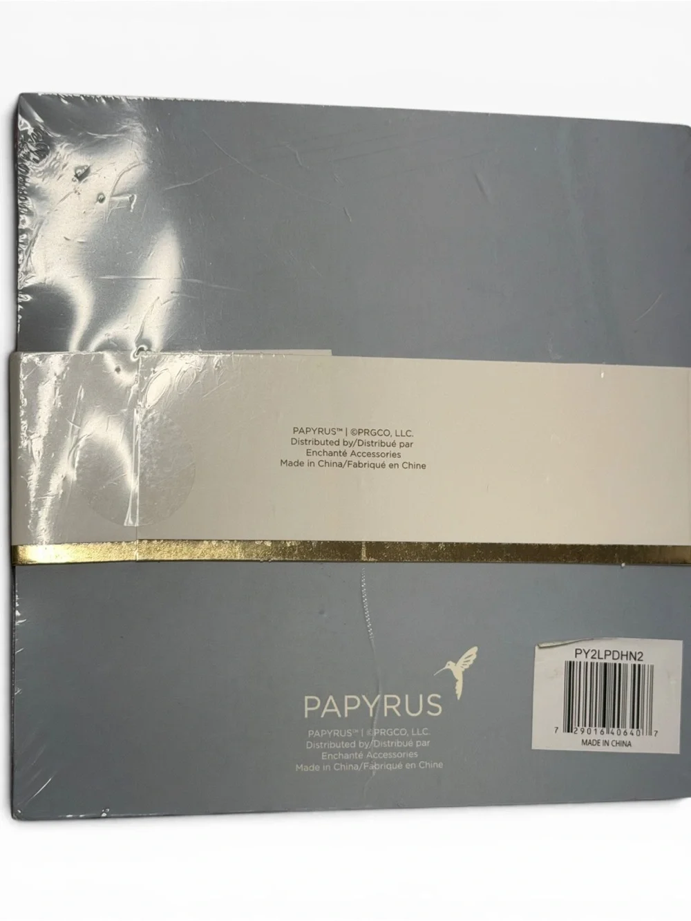 Papyrus Set of 2 Floral Note Pads with Gold Pen – New Sealed